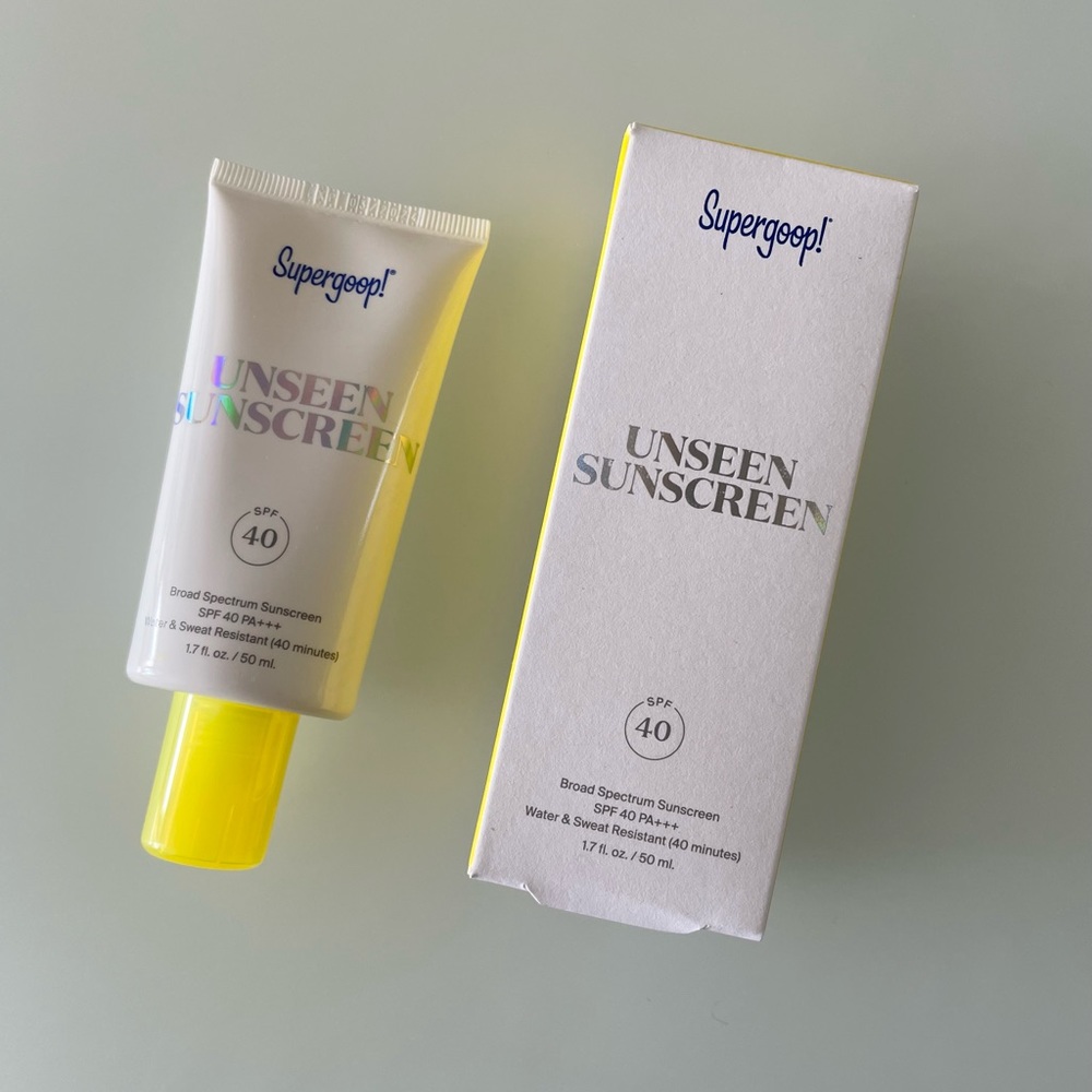 ✨✨✨NIB SuperGoop! Unseen Sunscreen SPF 40